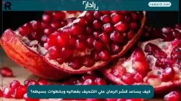 كيف يساعد قشر الرمان على التنحيف بفعالية وبخطوات بسيطة؟